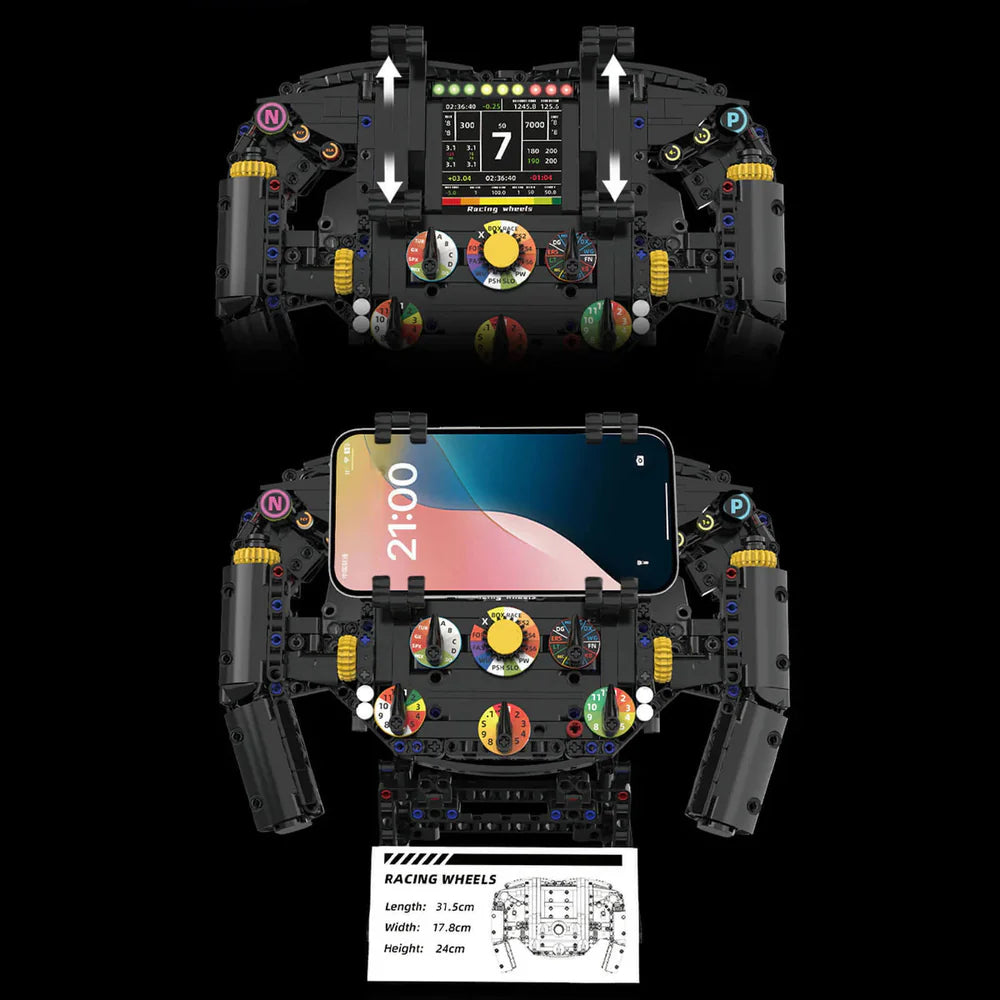 Formula Racing Steering Wheel | 833PCS