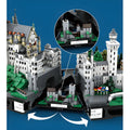 Neuschwanstein Castle European Landmark 7438PCS