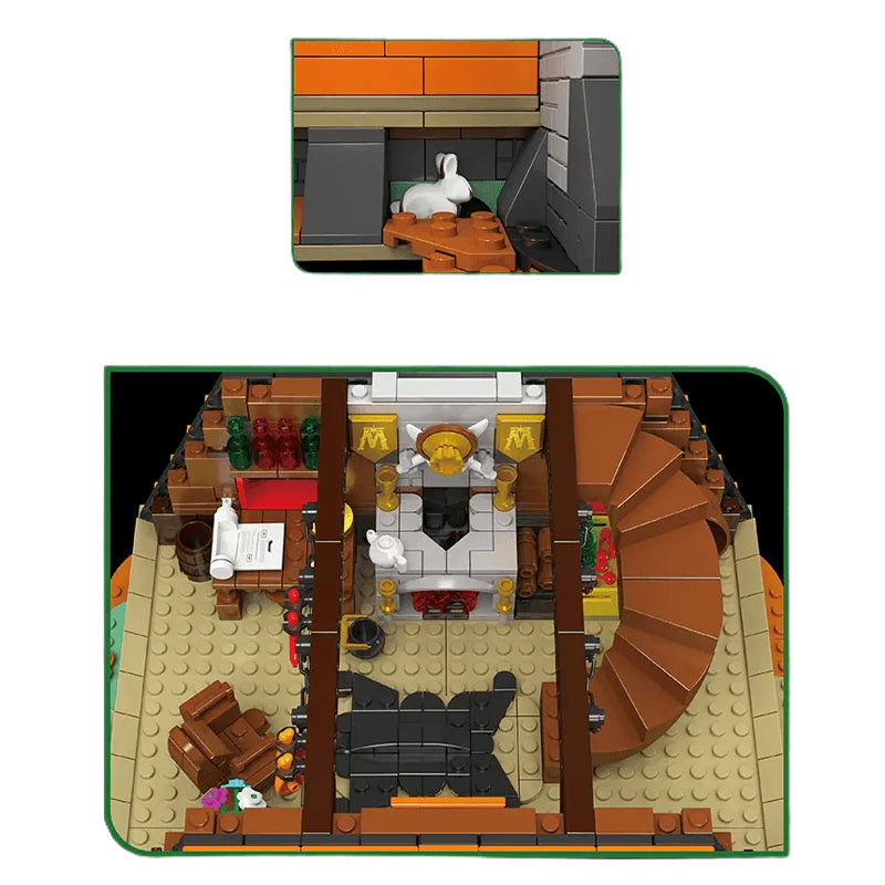 the Woods Cabin 3398PCS