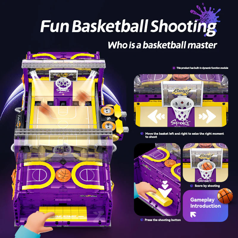 Interactive Basketball Court 2036PCS
