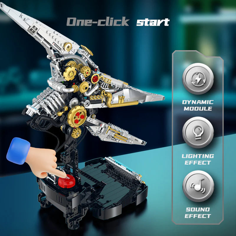 The Pterosaur Head 894PCS