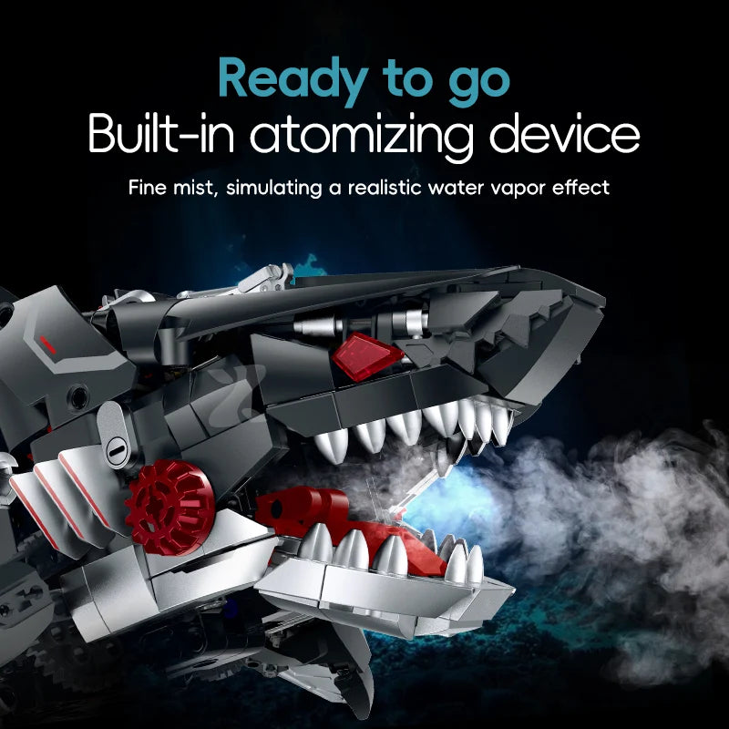 Ocean Mecha Shark 1100PCS