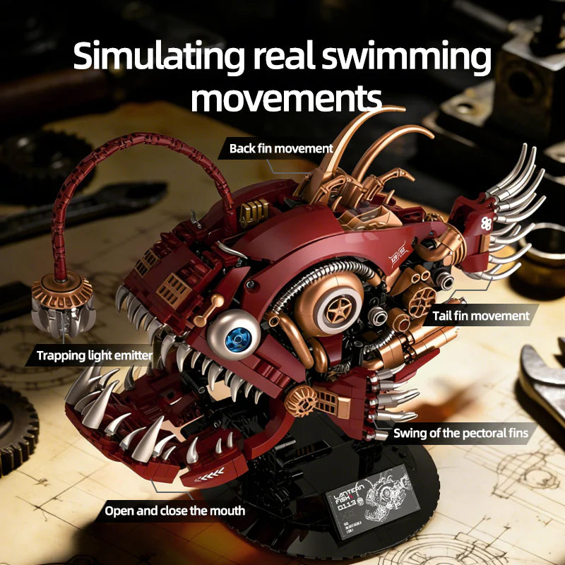 Steampunk Sea Creature 1306PCS