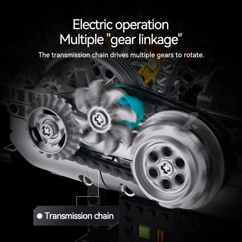 V2 Bike Engine 866PCS