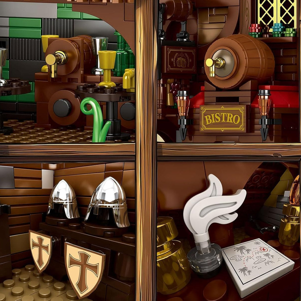 Medieval Inn and Tavern 2831PCS