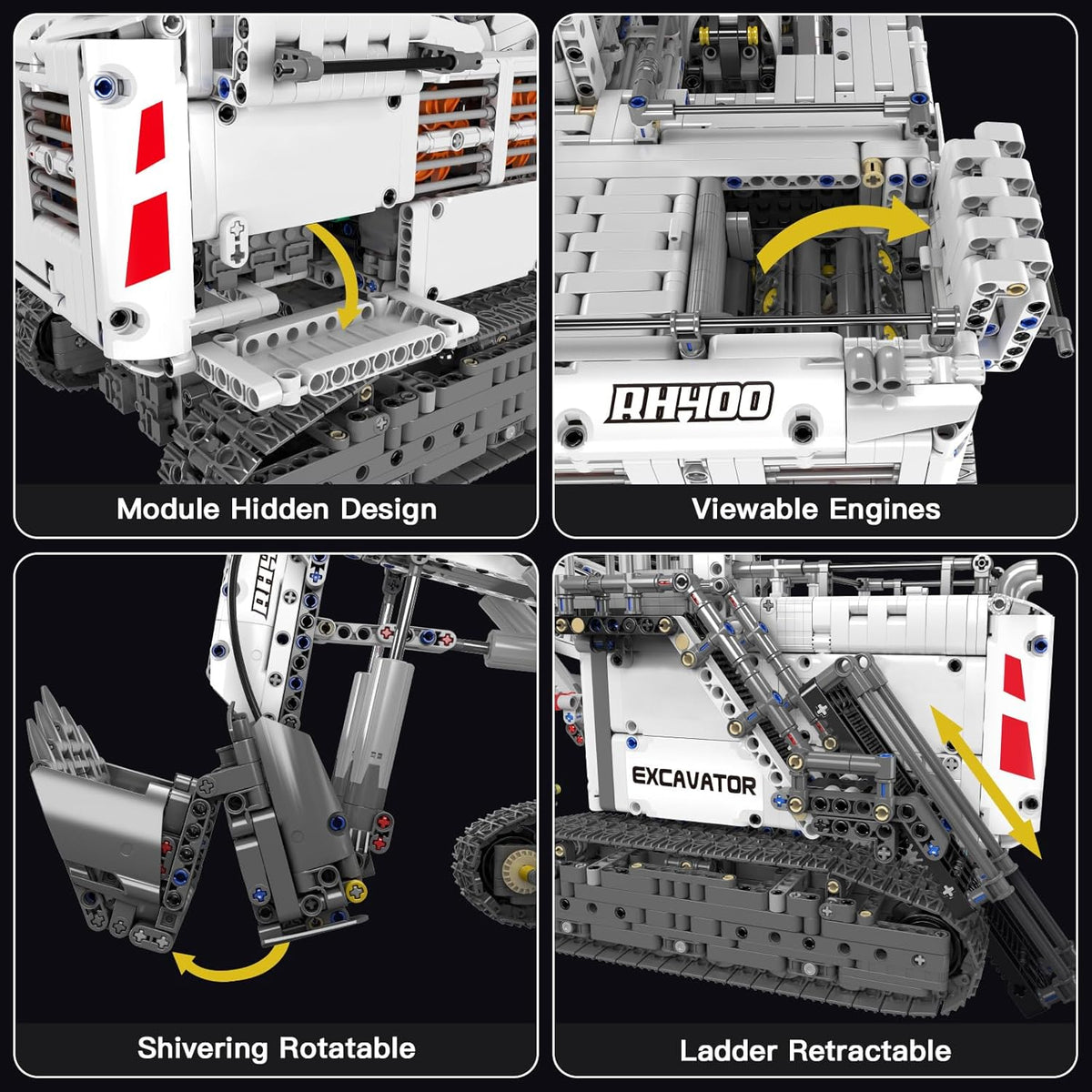 Terex RH400 Heavy Mining Excavator 4265PCS