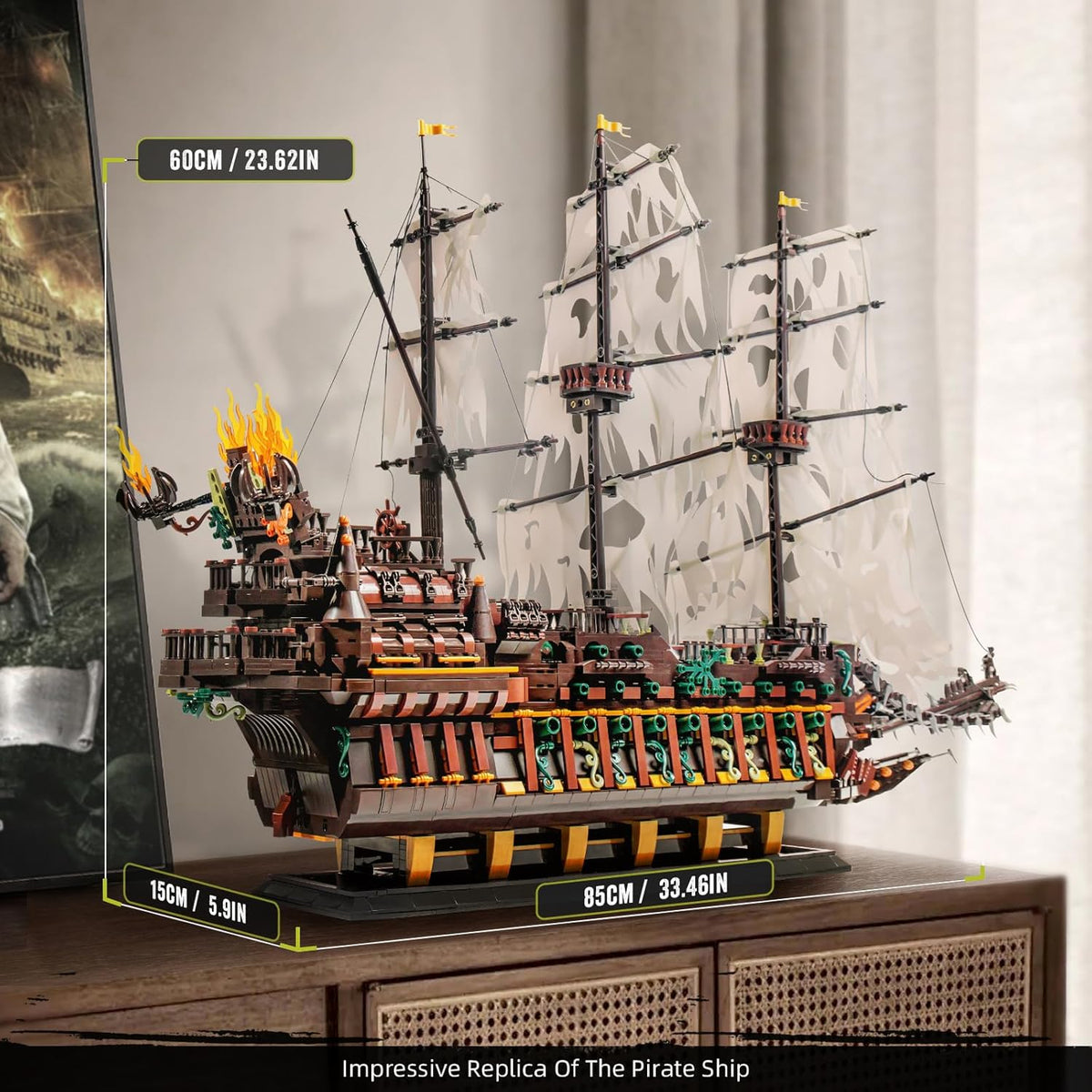 Flying Dutchman Ghost Ship 4363PCS