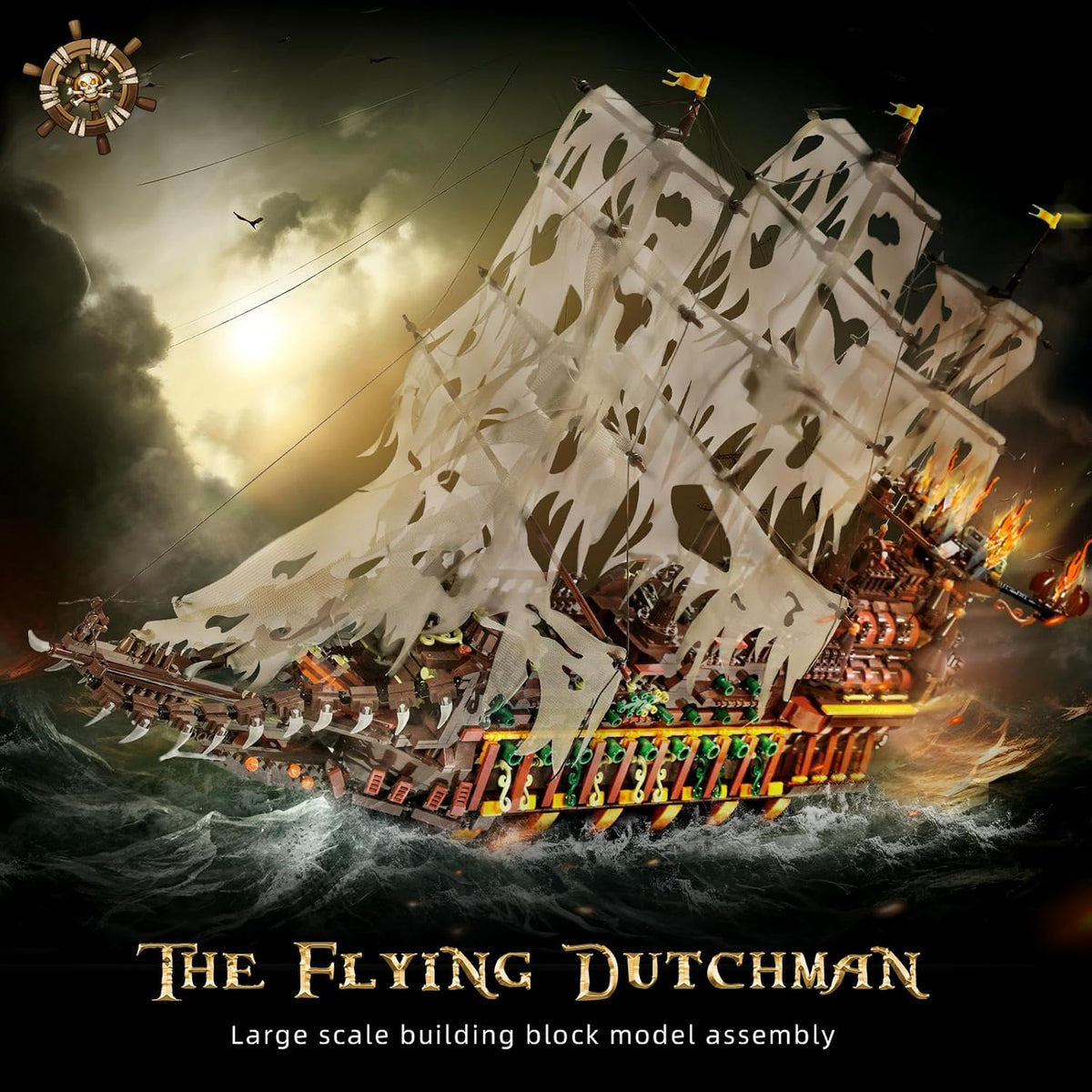 Flying Dutchman Ghost Ship 4363PCS