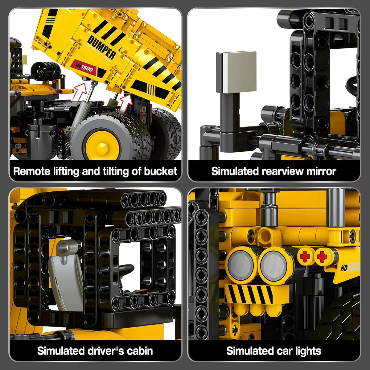 electric dump truck 1622PCS