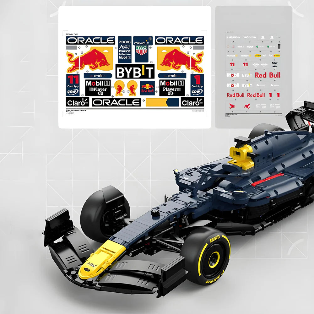 2023 RB19 Formula 1 Racing Icon 2463PCS