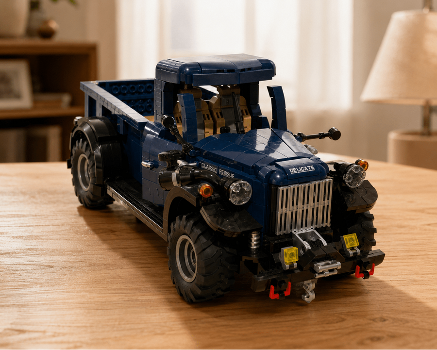 Retro Pickup Truck 1188PCS