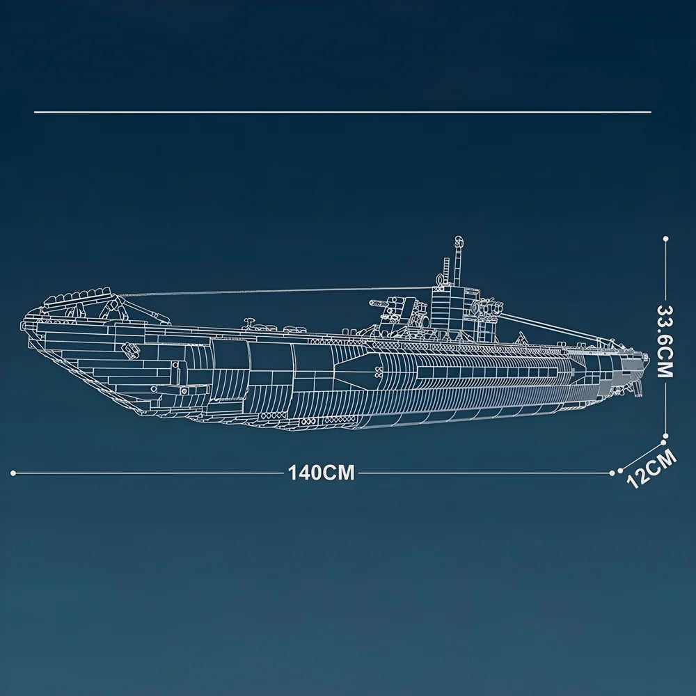 German U-Boat Limited Edition 3986PCS