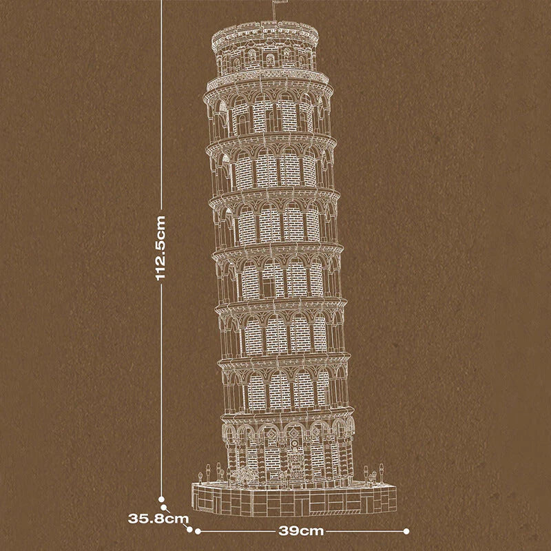 Pisa Tower Ultimate Edition 7651PCS