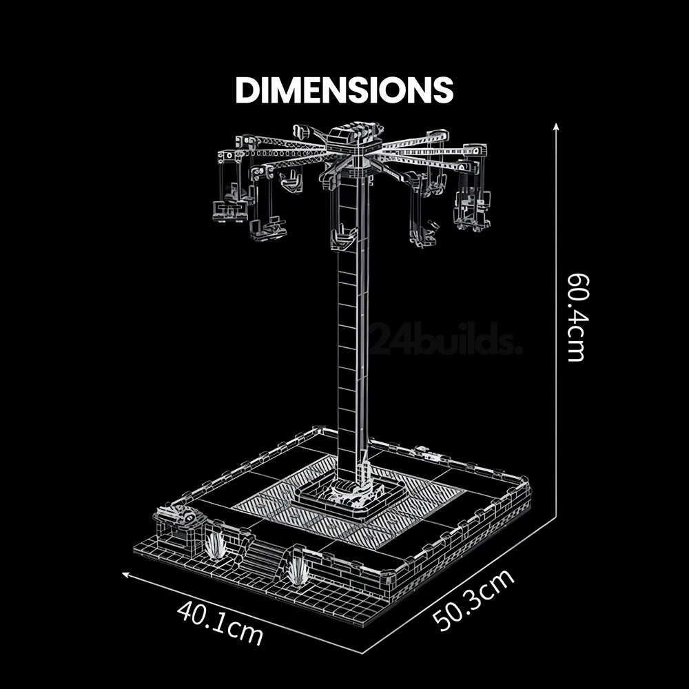 The Swing Carousel 1580PCS