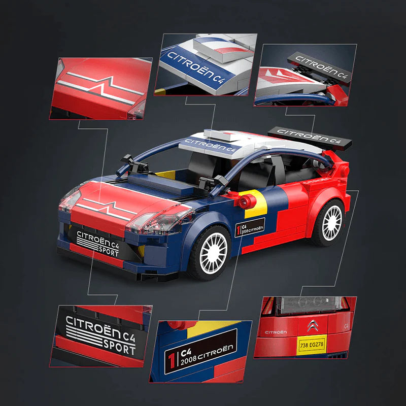 Gobuildit Citroën C4 WRC 298PCS