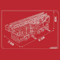 Ladder FireFighting Truck 4886PCS