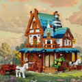 Medieval Village Post 1769PCS