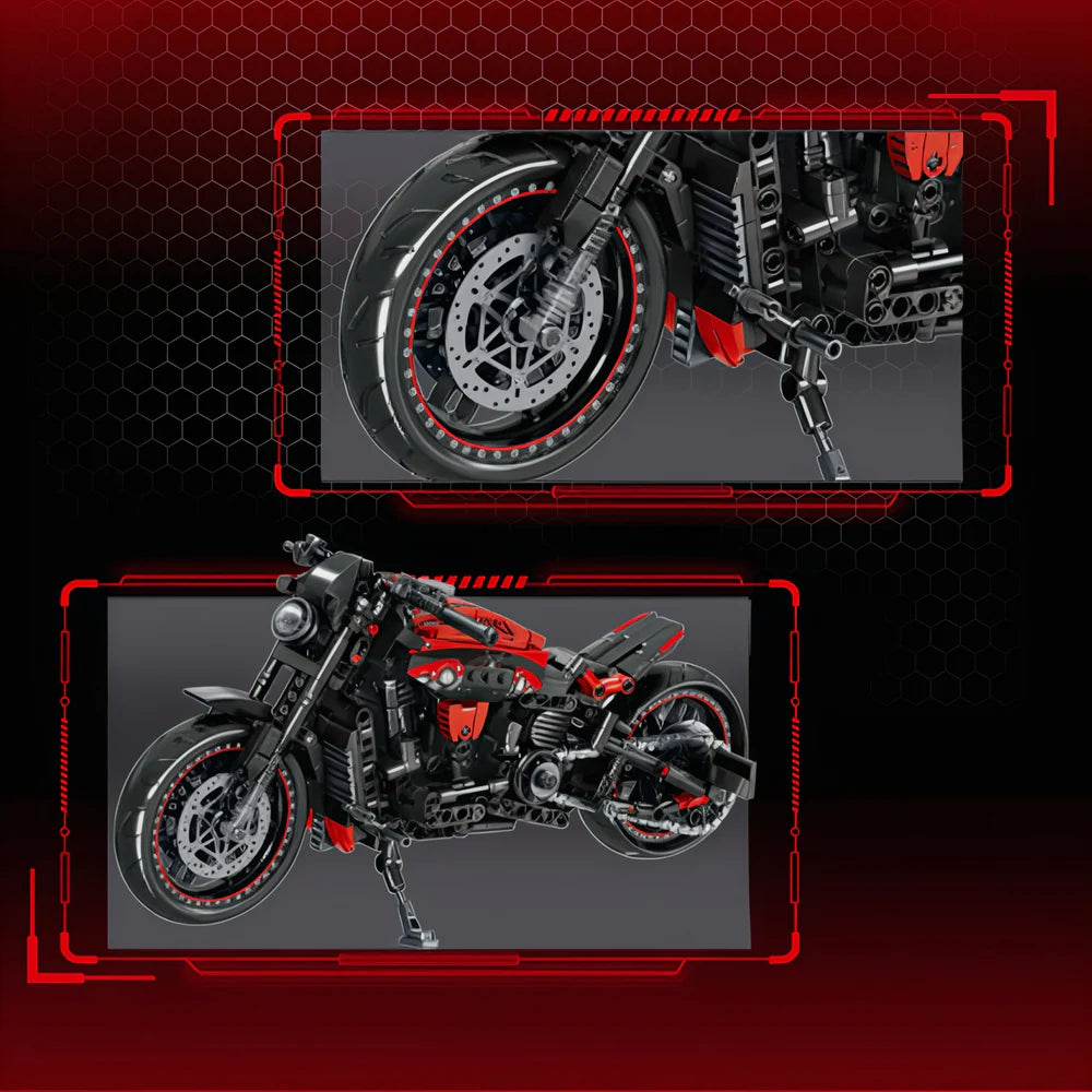 Modern Cruiser Motorcycle 826PCS