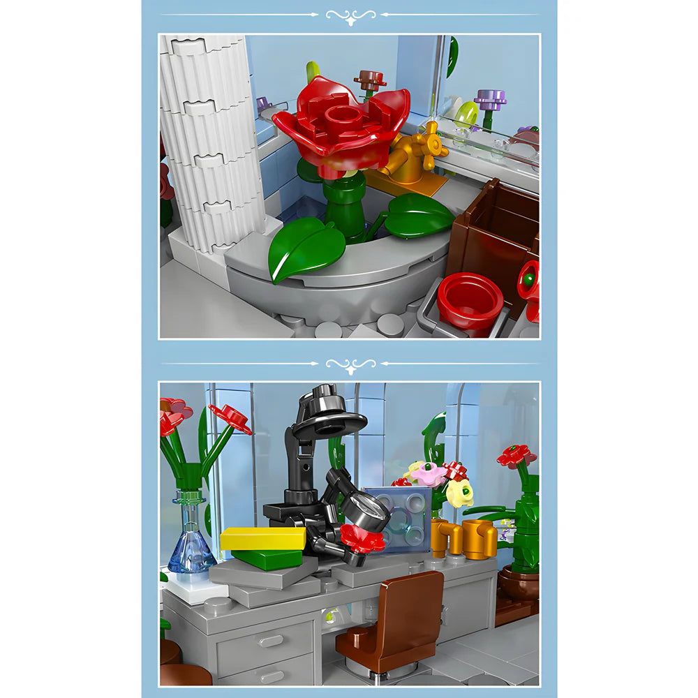 Botanical Garden house 1290PCS