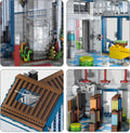 Morden Library With Light 2788PCS