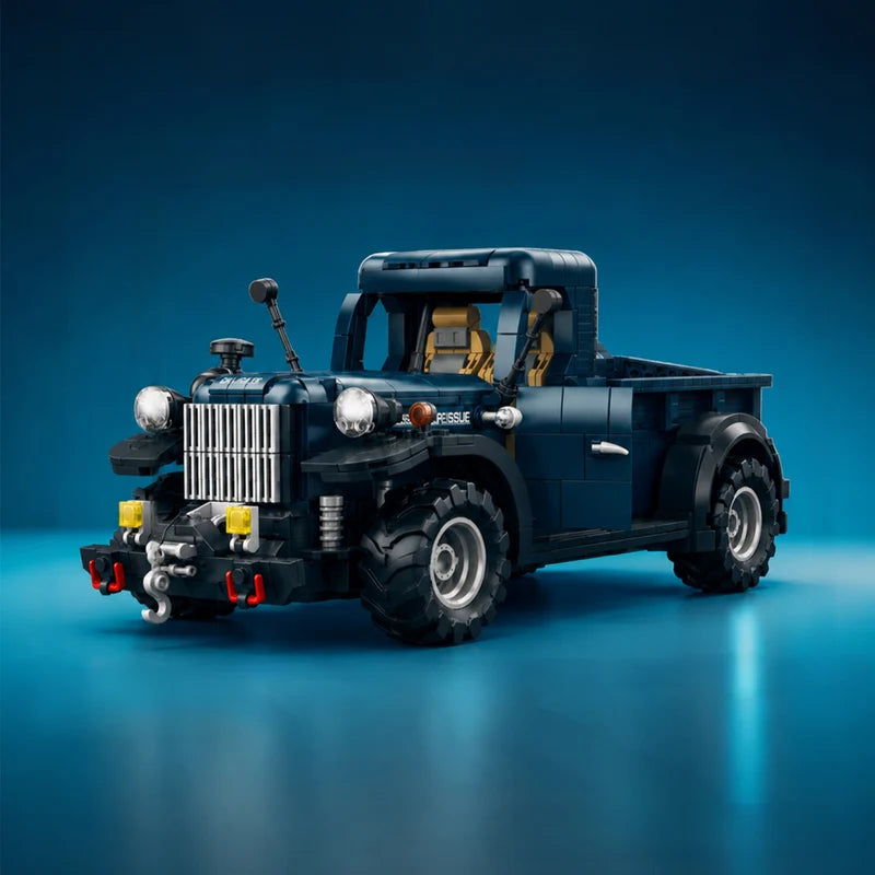 Retro Pickup Truck 1188PCS