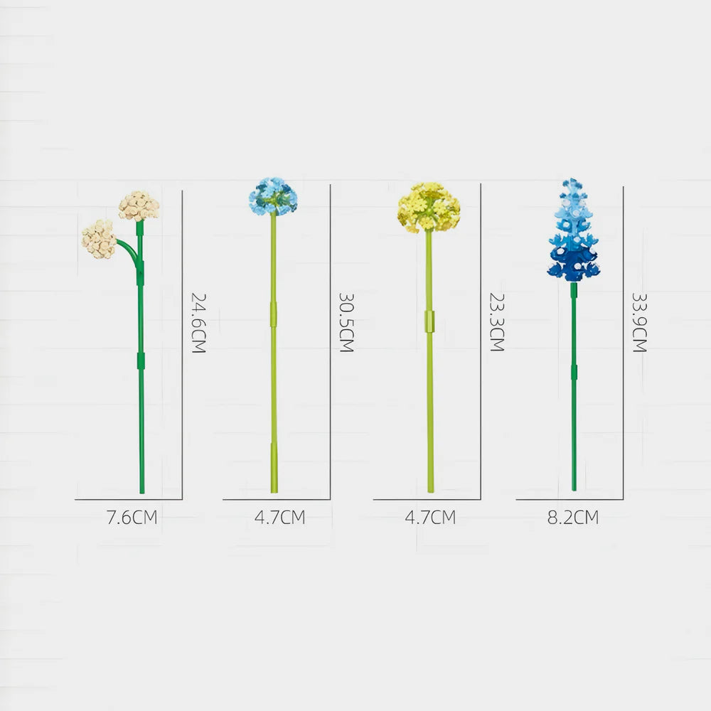 The Floral Bouquet 866PCS