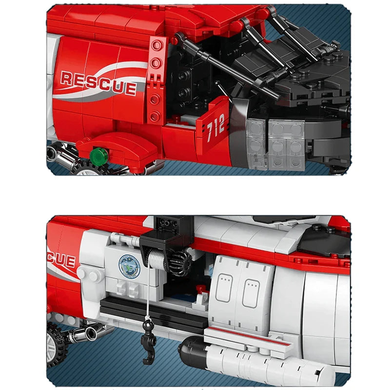 The hh-60j guard 1137PCS