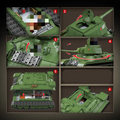 T34 Medium Tank 1113PCS