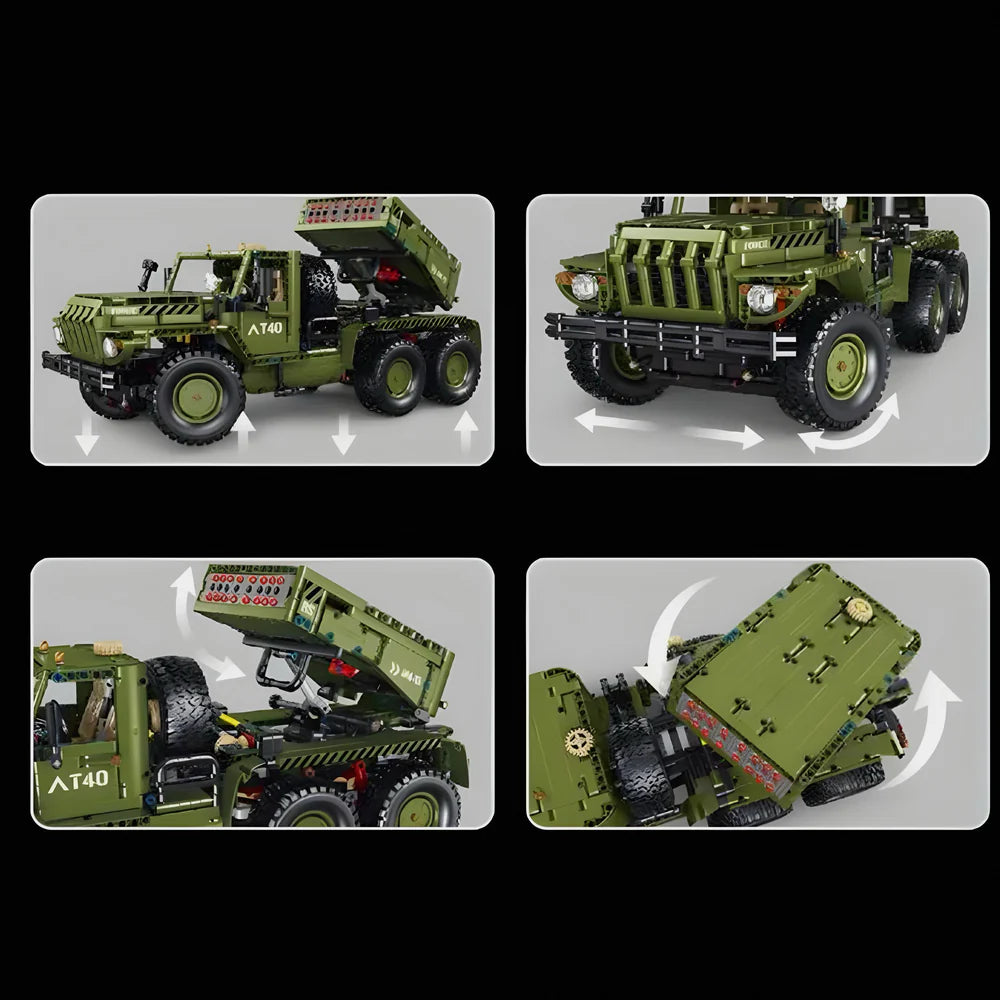 Military Rocket Launcher Katyusha 2269PCS