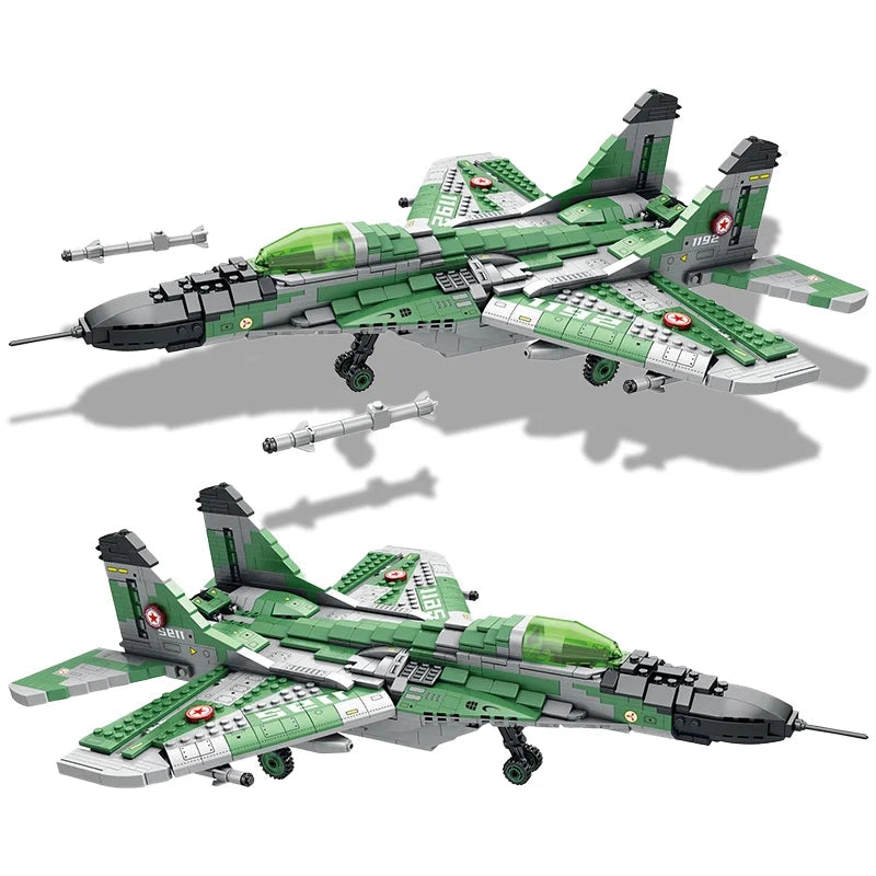 The MIG-29 Plane 1837PCS