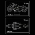 German R18 Motorcycle 1672PCS