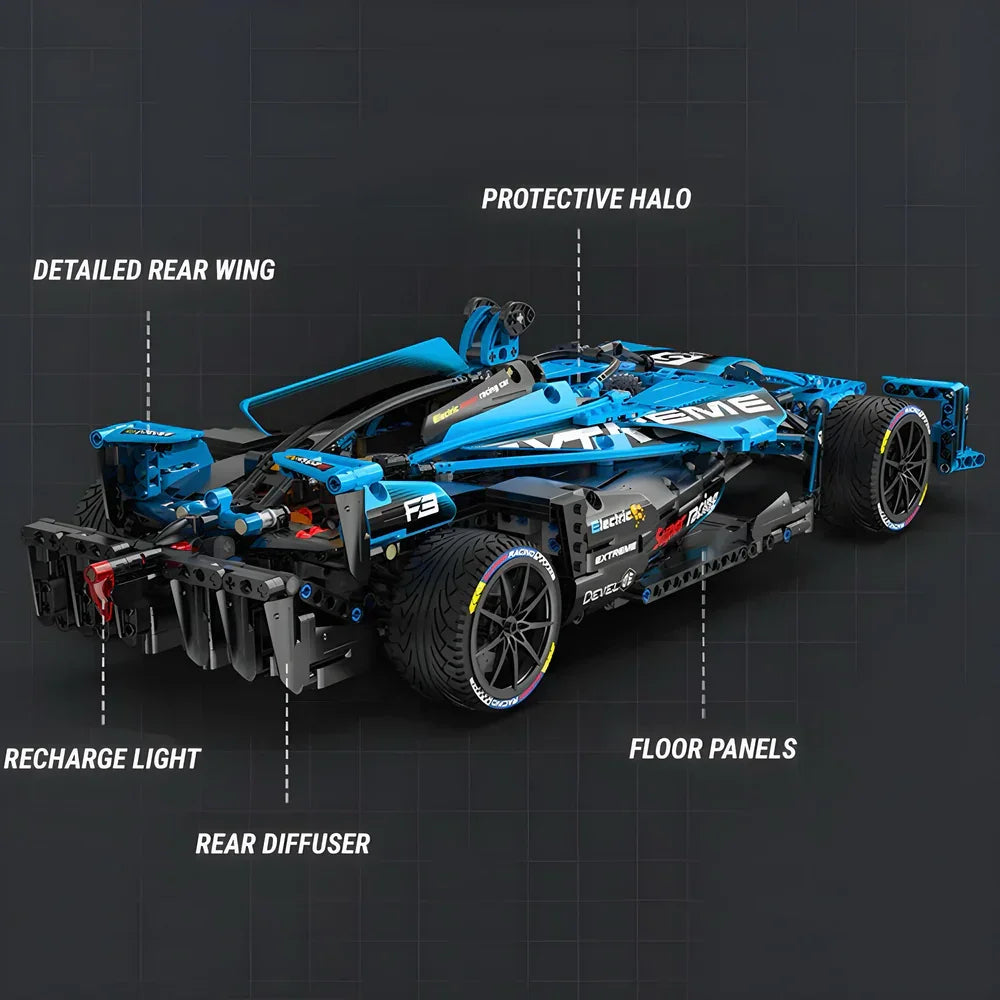 F1 Electric Super Racing Car 1667PCS