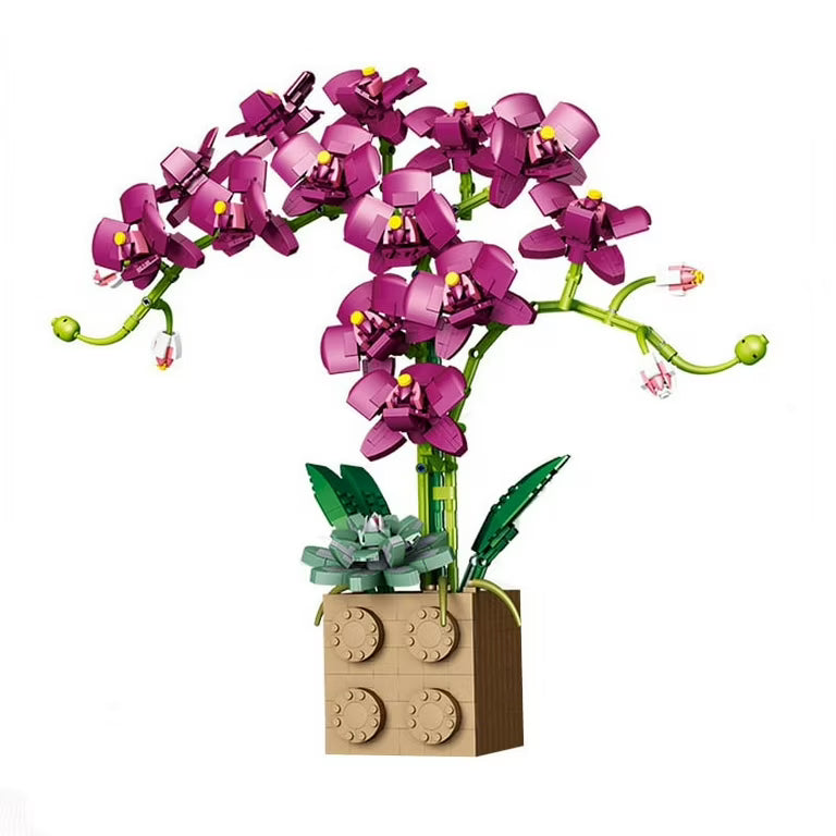 Pink Rose Flower 1369PCS