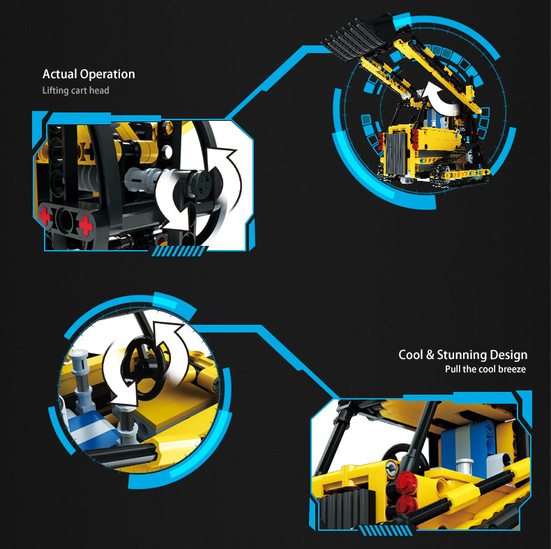 Glory-Guardians Engineer Truck 514PCS