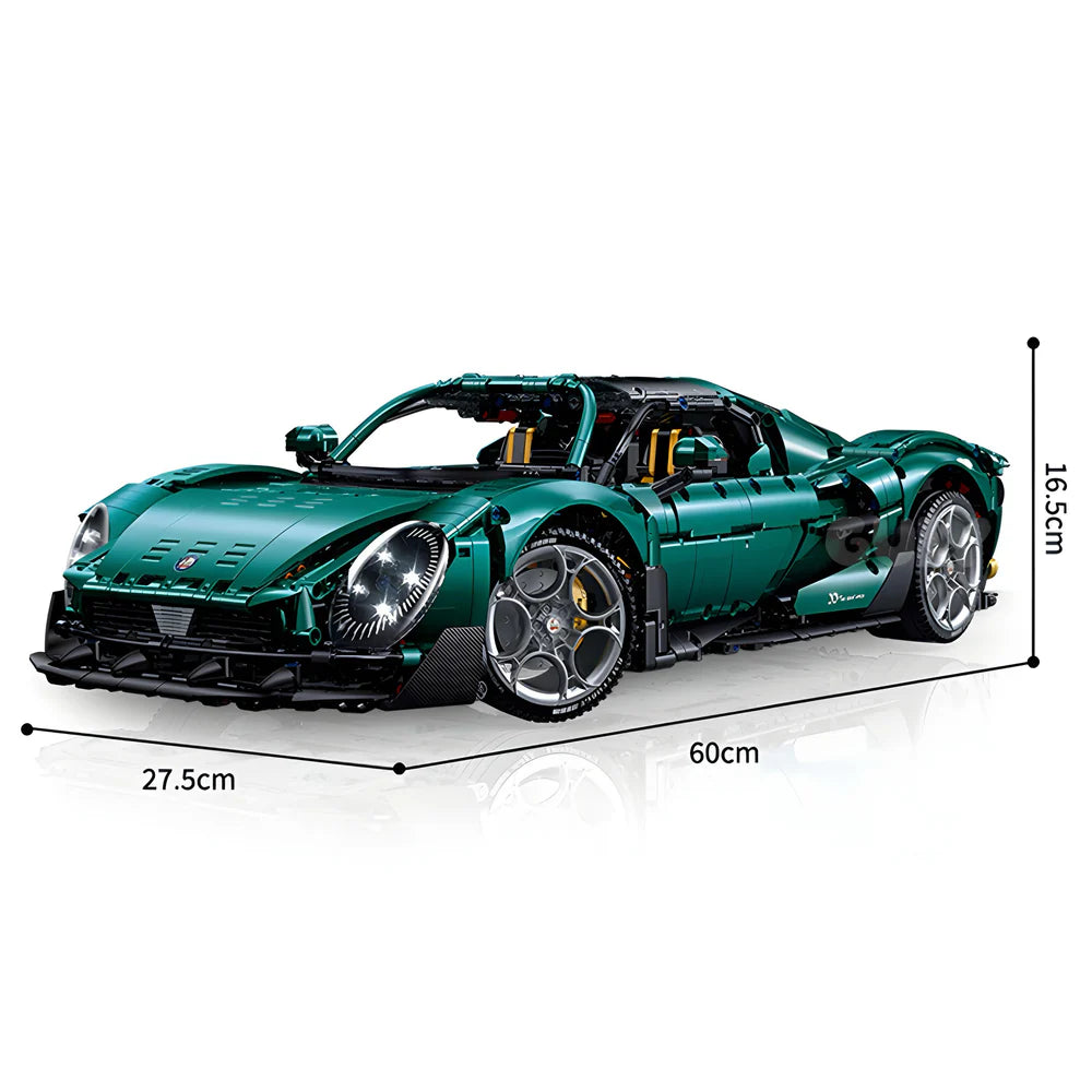 Italian 33 Stradale Supercar 4208PCS