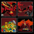 Inferno Dragon Fire Dragon 1738PCS