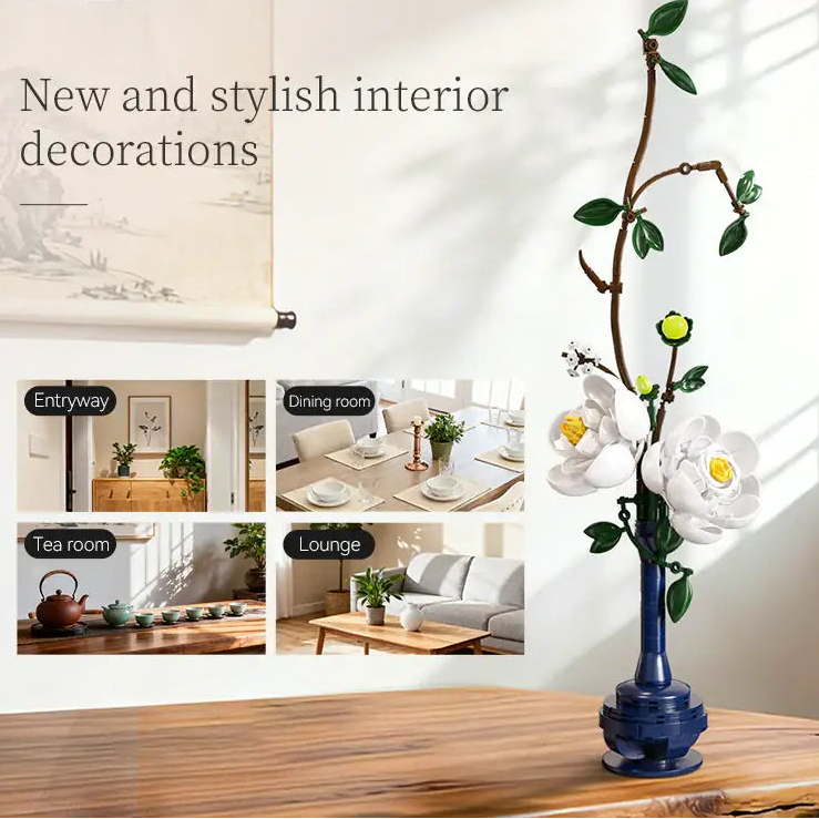 Indigo Bloom Flower 324PCS