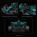 Formula Electric Car Super Speed 1089PCS