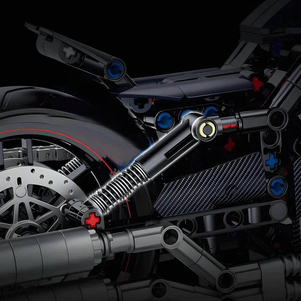 Custom Cruiser Chopper Bike 624PCS
