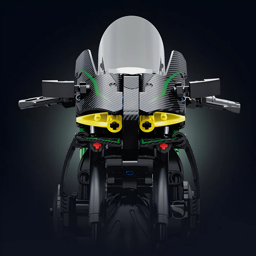 Japanese Carbon Motorbike 512PCS