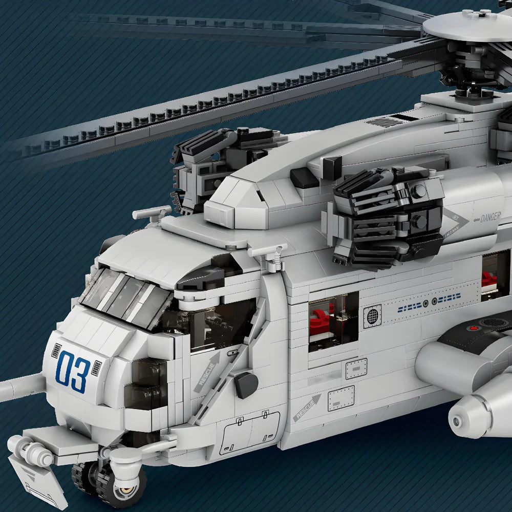 CH-53 Transport Helicopter Elite Edition 2191PCS