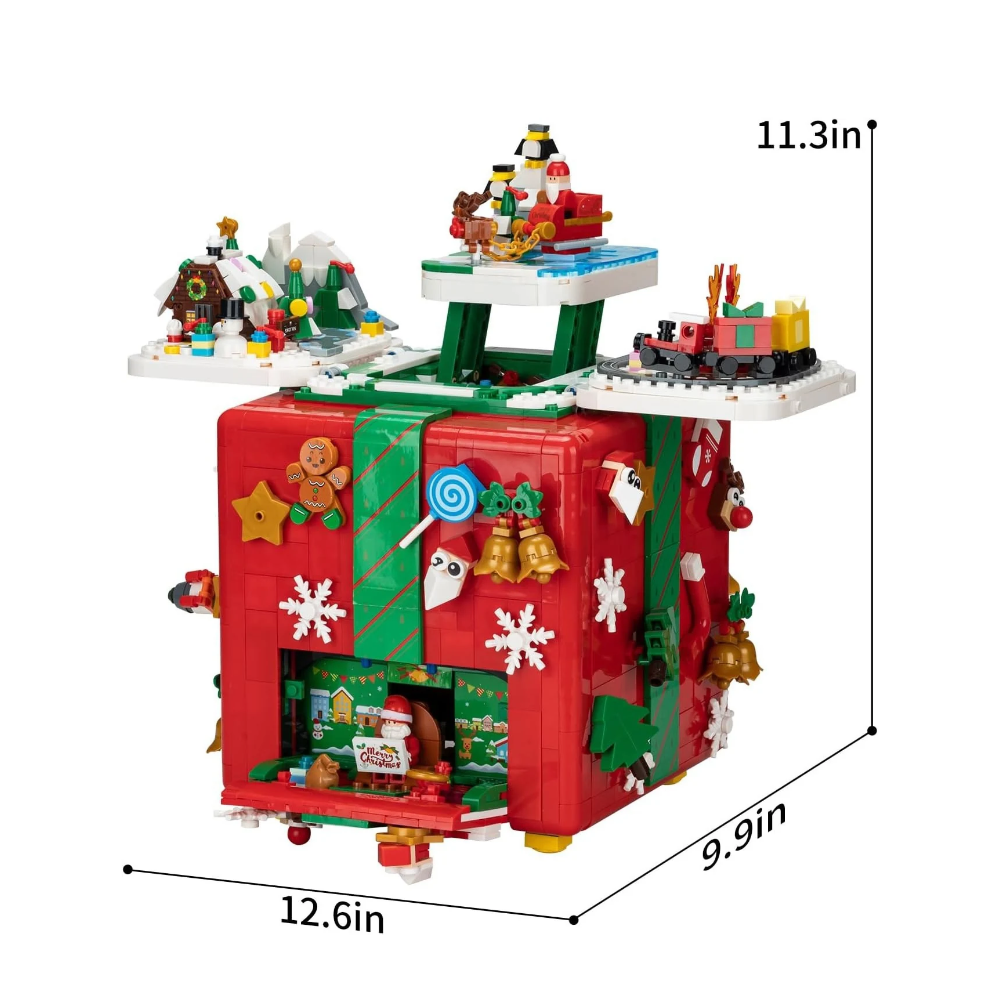 Christmas Treasure Vault 2656PCS