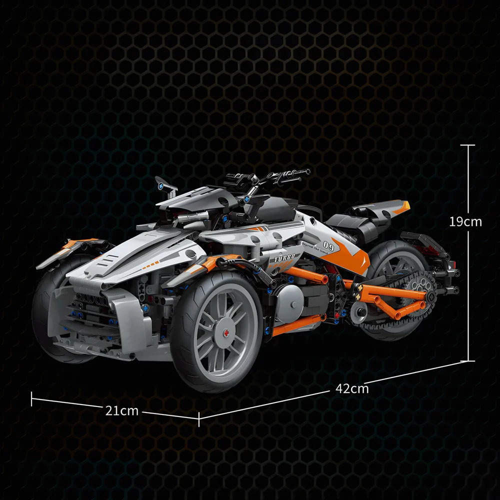 Three Wheel City Trike 1228PCS