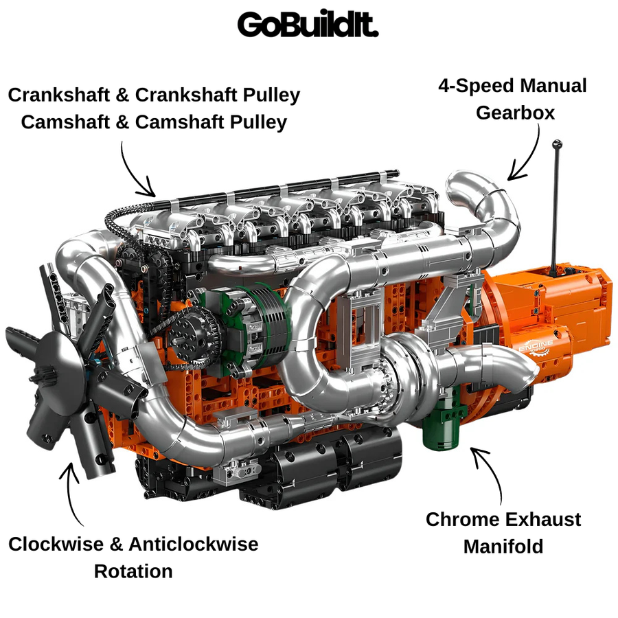 Mechanical Inline-6 Truck Engine 3236PCS