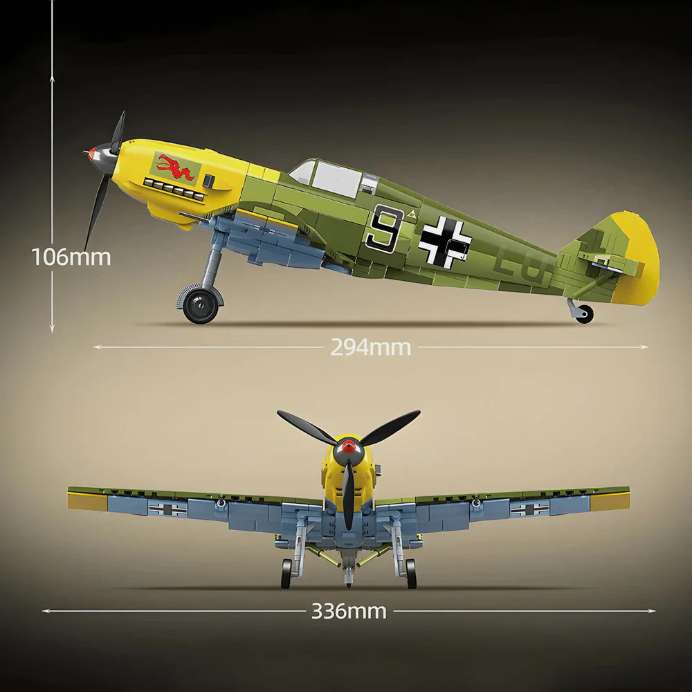 Bf 109 Historic Fighter Aircraft 632PCS
