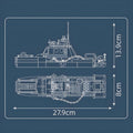 The Police Boat 413PCS