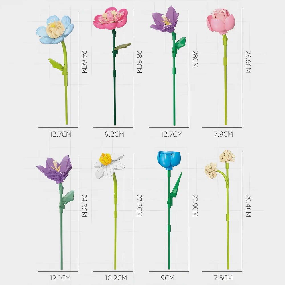 The Floral Bouquet 866PCS