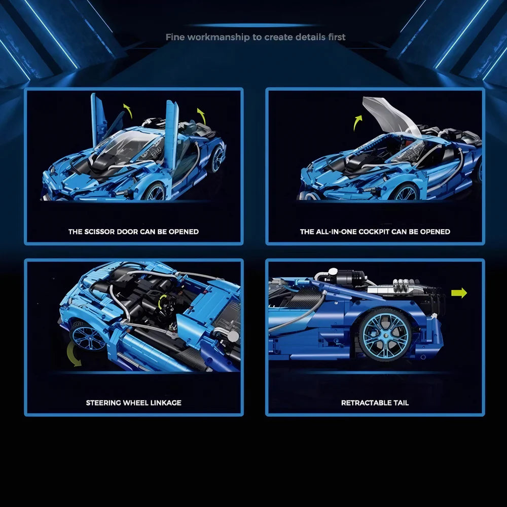 W16 Performance Frensh Hypercar Jet Edition 3687PCS