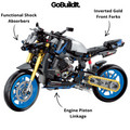 Storm Rider Motorcycle 638PCS