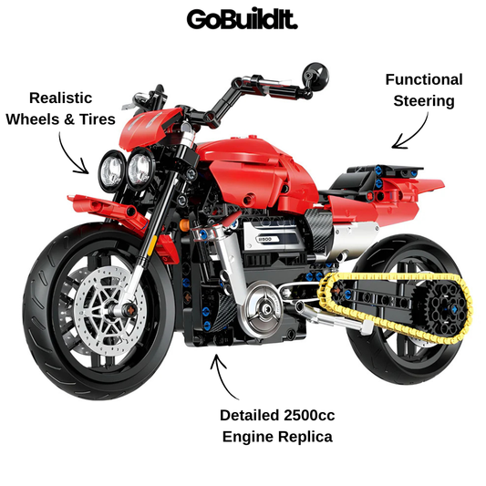 2500cc Muscle Bike 650PCS